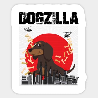 Dogzilla Sticker